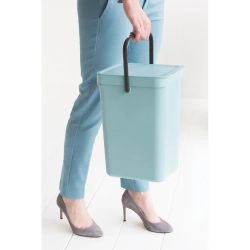 Brabantia Контейнер для мусора Sort & Go 12л мятный