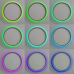 Citilux ETALON CL750401R LED RGB Светильник с пультом Чёрный+Золото