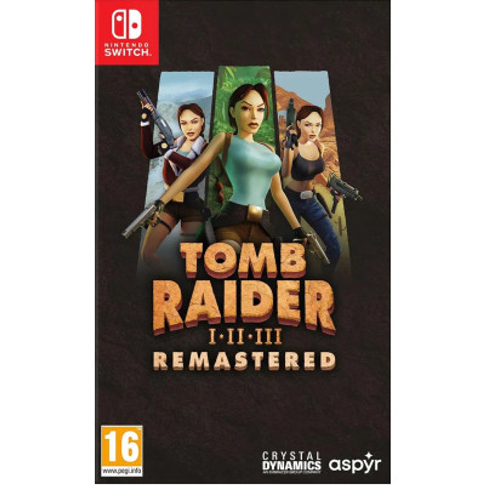 Tomb Raider I-III Remastered [NS] new
