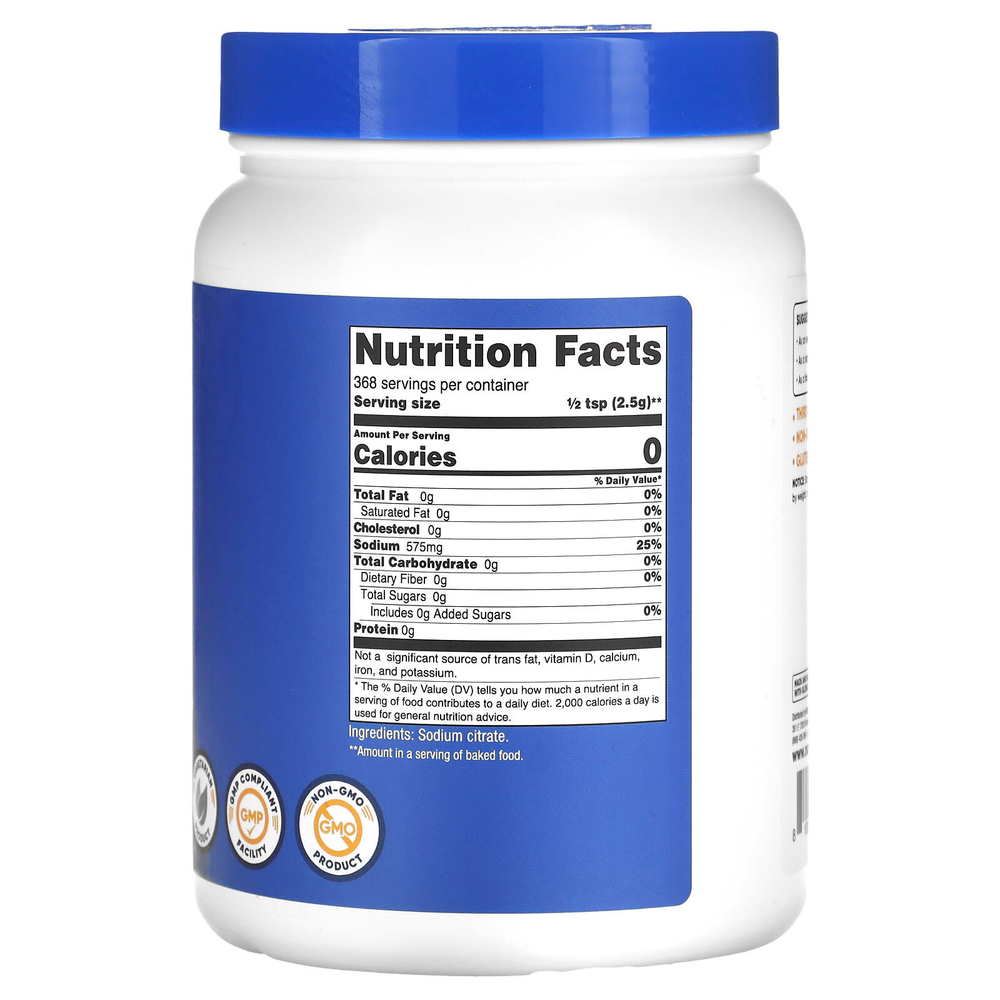Nutricost, цитрат натрия, 907 г (32 унции)