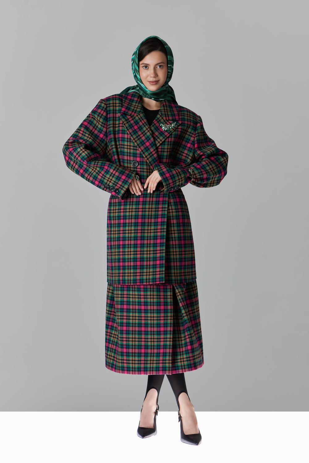 Пальто макси