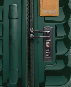 Чемодан средний расширяемый на 4 колесиках/Hunt green