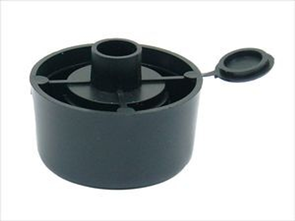 Опора мебельная пластиковая ОШМ-50х27 черная