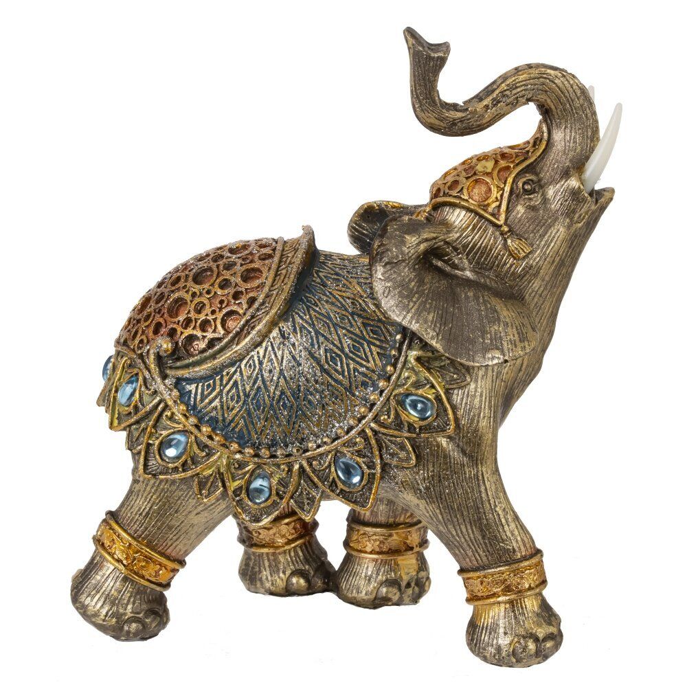 GAEM Фигурка декоративная "Слон", L11 W5,5 H13 см, 2в.