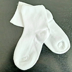 Белые носочки для крещения
