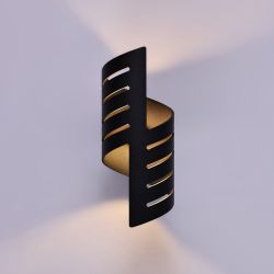 Светильник настенный ЭРА WL48 BK G9 IP20 черный | Настенная подсветка