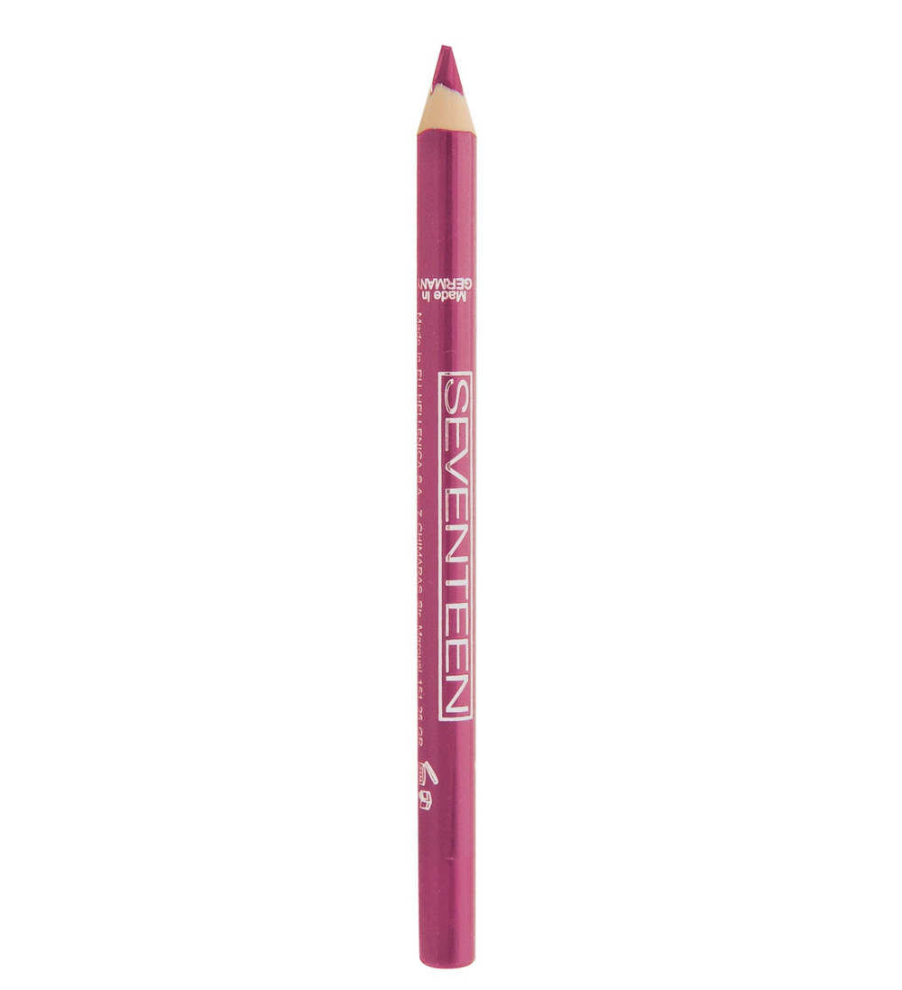 Seventeen Карандаш для губ Super Smooth W/P Lip Liner, с витамином Е, водостойкий, тон №41, Клубника, 1 гр