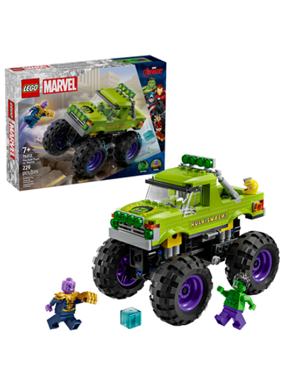 Конструктор Лего Марвел Халк на внедорожнике против Таноса | LEGO Marvel Hulk Truck vs. Thanos 76312, 229 деталей (8+)