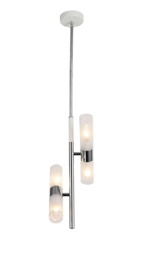 74784/4 WHITE+CHROME (1) Люстра (RL)