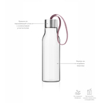 Бутылка, 500 мл, холодная роза