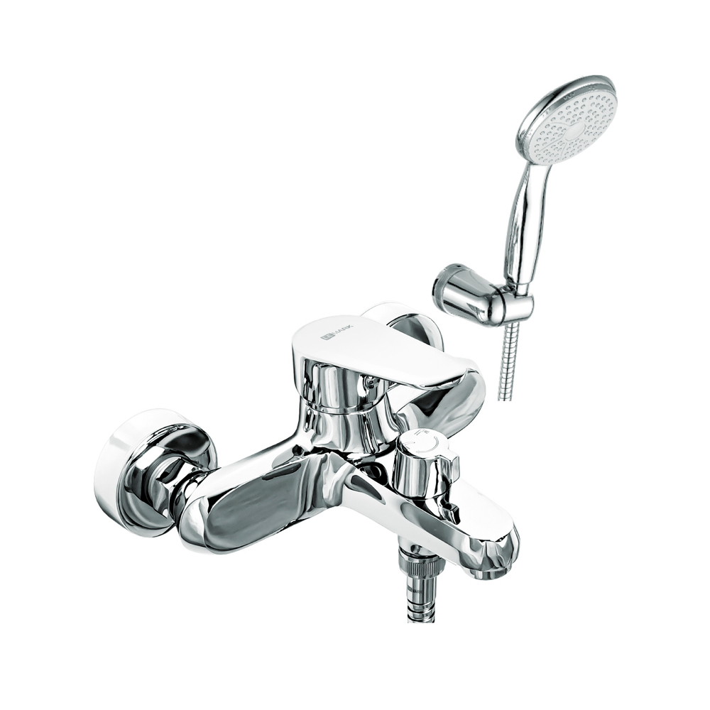 СМЕСИТЕЛЬ ДЛЯ ВАННЫ С КОРОТКИМ ИЗЛИВОМ ХРОМ LM0314C POINT