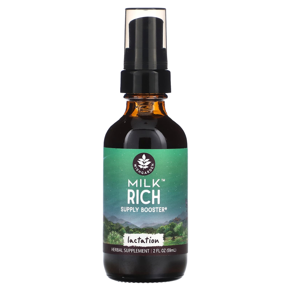 WishGarden Herbs, Milk Rich Supply Booster, 59 мл (2 жидк. унции)