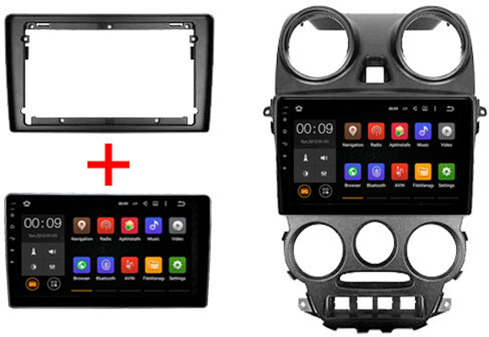 Магнитола для Lada Granta 2011-2018 (взамен ШГУ) - Roximo RX-3006 Android 13, ТОП процессор, 8/128, SIM-слот