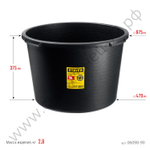 STAYER STRONG 90 л, Круглый строительный таз, MASTER (06098-90)