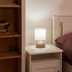 UML-B302 E14 BROWN Светильник настольный декоративный под лампу Е14. 40W. Механический выключатель. Коричневый. ТМ Uniel