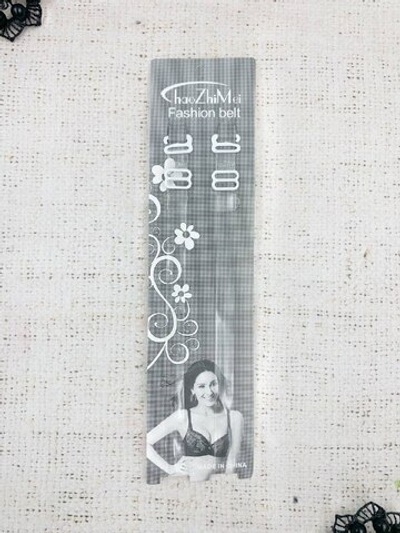 Бретель для бюстгальтера, ш. 1,5 см, прозрачный матовый