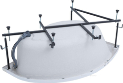 Акриловая ванна Aquanet (Акванет) Jamaica 160x100 L с каркасом