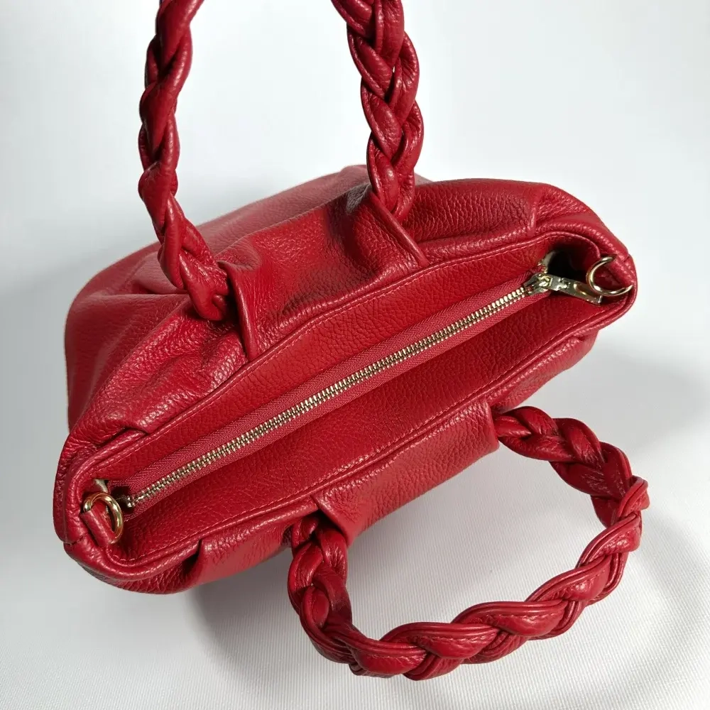 Женская красная сумка Penna Codino Rosso