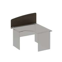 Экран боковой стола эргономичного без кронштейнов ФР 425