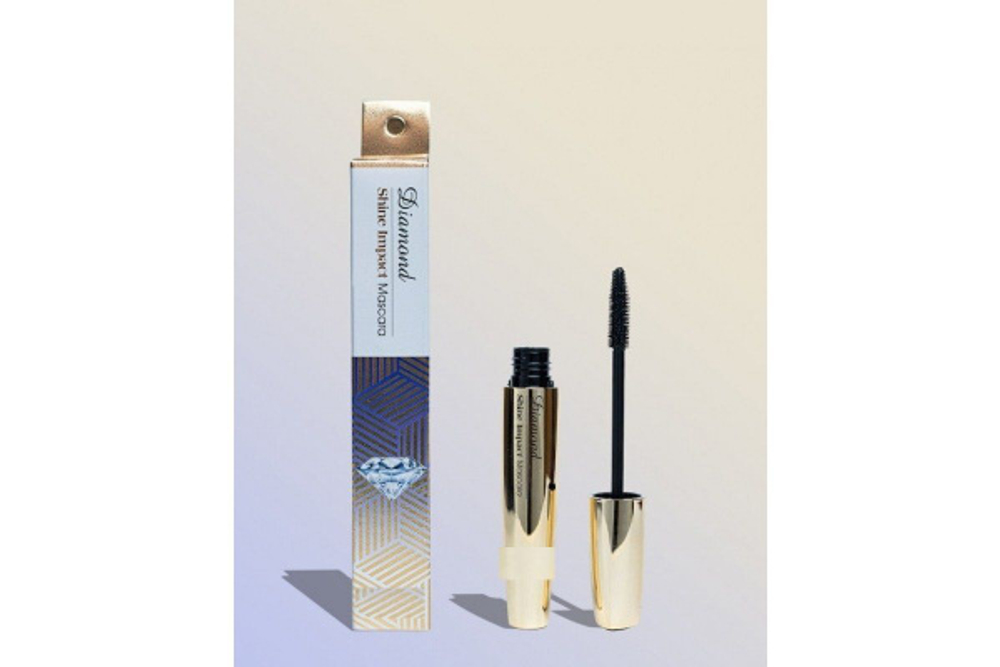 [Farm Stay] Diamond Shine Impact Mascara - Ультрачерная тушь для объема ресниц, 12 г