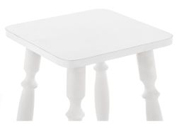 Табурет Грай белый глянец