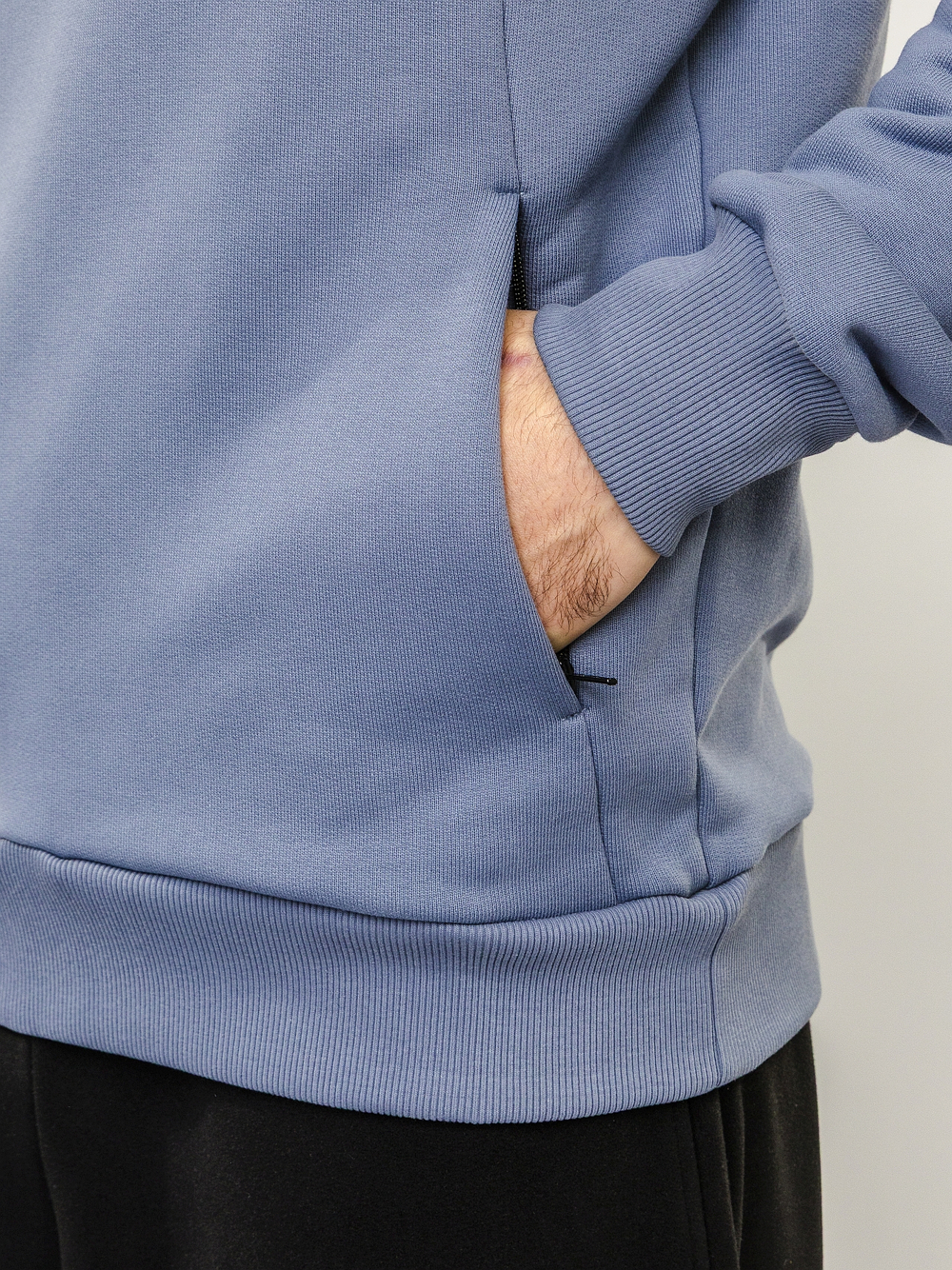 Худи "НОХО" унисекс, цвет "Полярный василёк"