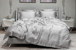 Пододеяльник 200x220 Garda Decor Сопрано серый