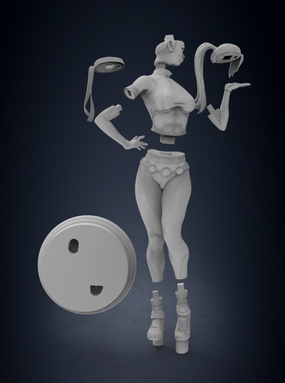 Sonya Blade Mortal Kombat Соня Блейд фигурка