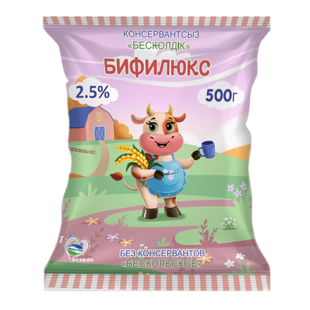 Бифилюкс Molservice 2.5% 0.5 л