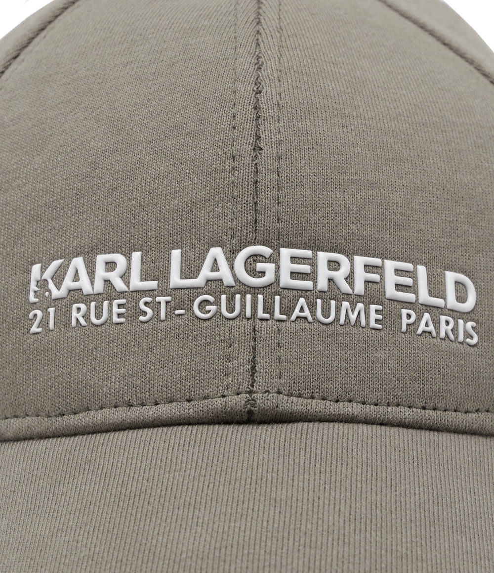 Кепка k/essential washed Karl Lagerfeld - хаки(236W3422)