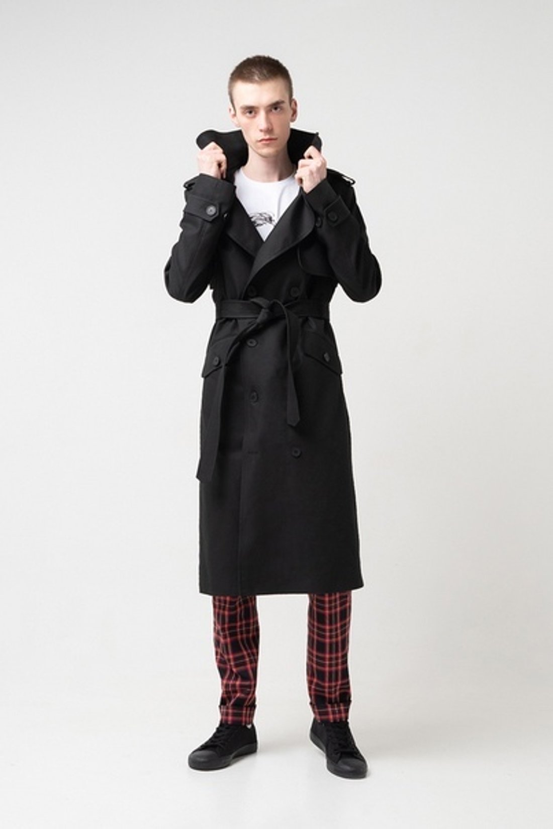 Плащ «G.D.F.T.m Black»
