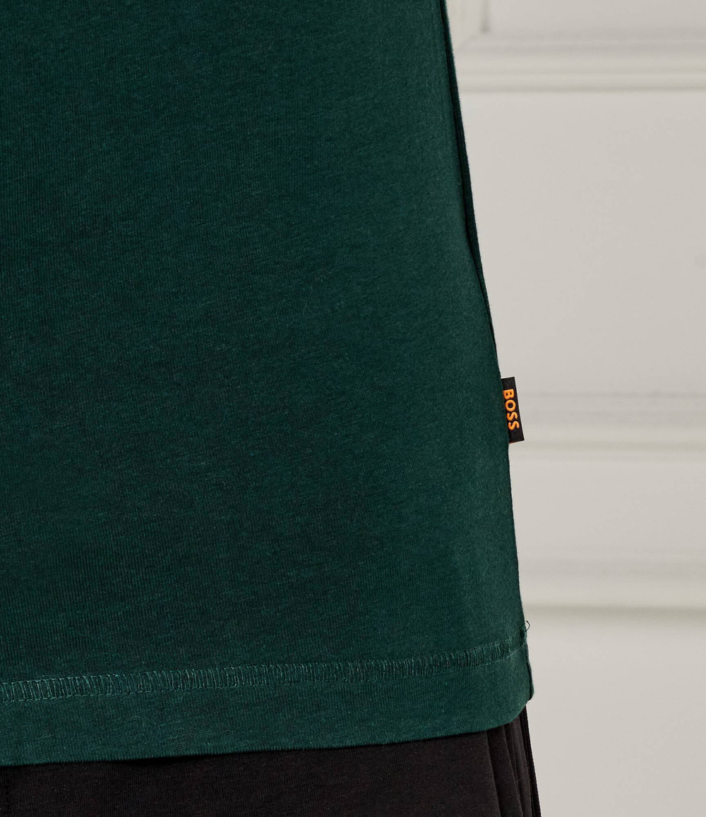 Футболка Te_Barragan BOSS ORANGE - темно-зеленый(50534919)