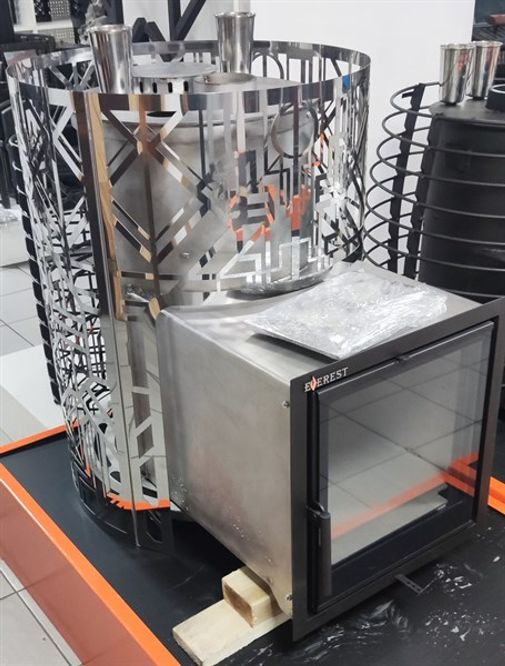 Печь для бани Эверест "Steam Master" GALAXY 30 INOX (227М)