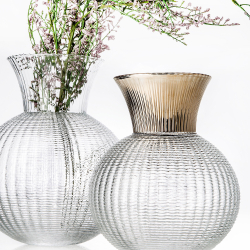 Ваза 30см IVV Ophelia жемчужно-белая