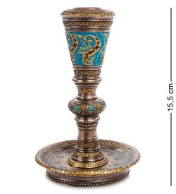 Veronese WS-534 Подсвечник с орнаментом