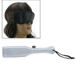 Комплект фетиш-аксессуаров для новичков Beginners Bondage Kit (Цвет: черно-серый)