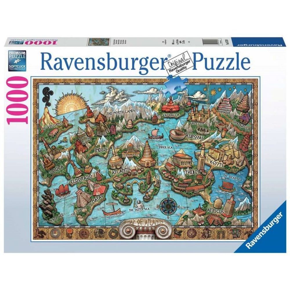 Пазл Ravensburger - Atlantis 1000 деталей 167289