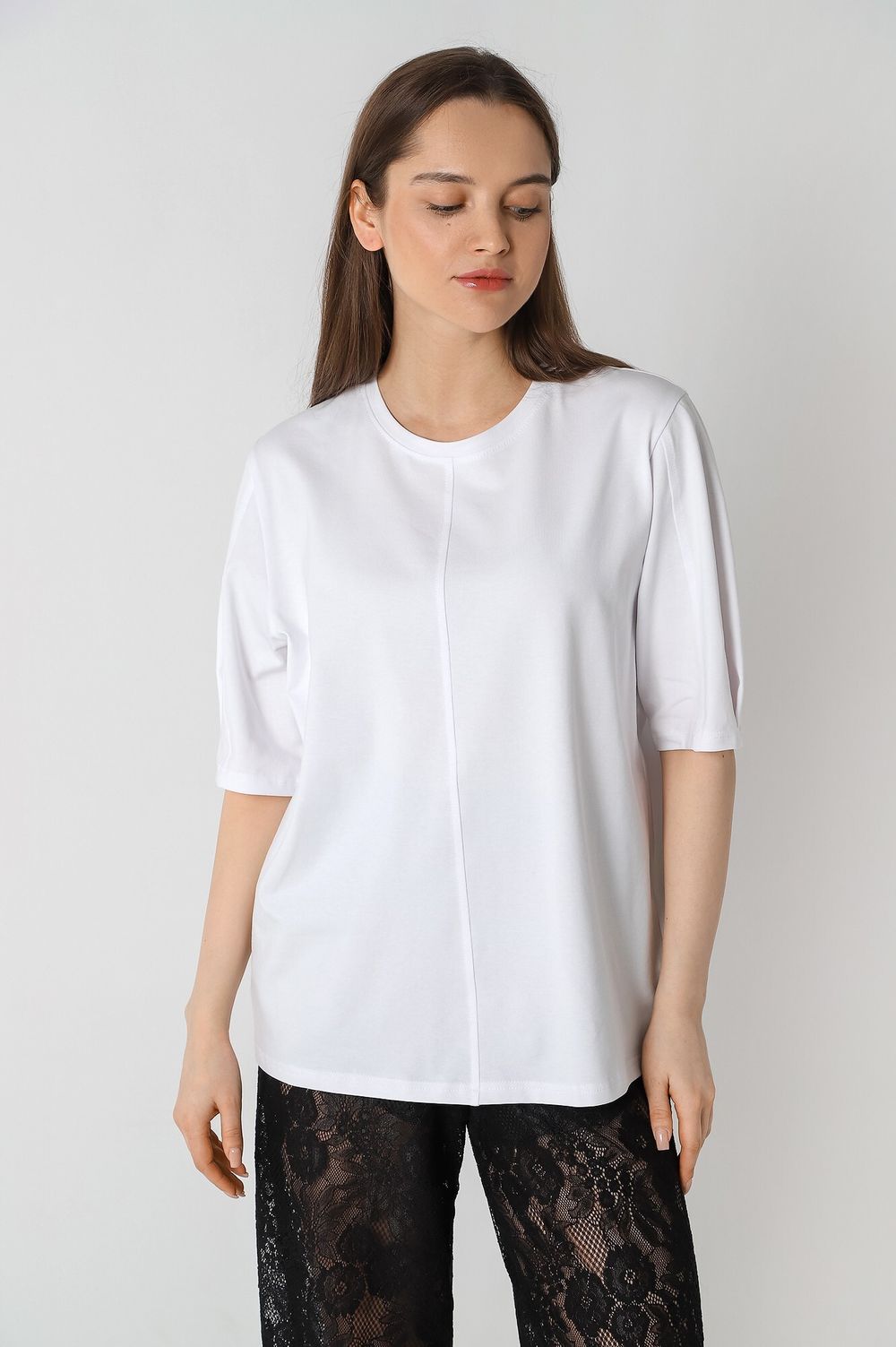 Фуфайка (футболка) женская Гретта-2 Виотекс БЕЛЫЙ