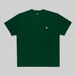  Футболка мужская Carhartt WIP Chase артикул:I026391_chervil - купить в магазине Дайс
