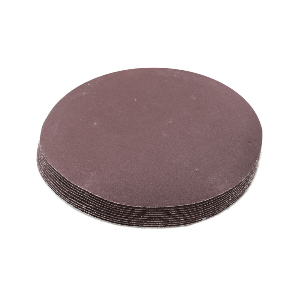 Круг абразивный на ворсовой основе, под липучку, оксид алюминия,, Р280, 125мм , 10шт., (уп.)---