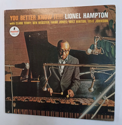 Винтажная виниловая пластинка Lionel Hampton You Better Know It (USA 1974)