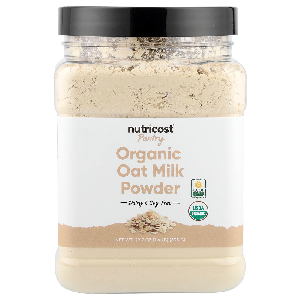 Nutricost, Pantry, органическое сухое овсяное молоко, 635 г (22,7 унции)
