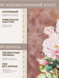 Картина на стену интерьерная на холсте 27*27 см