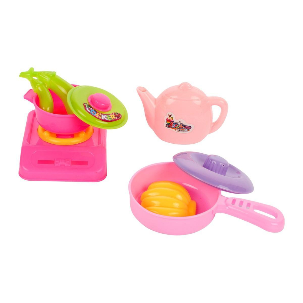 Набор посуды, корзинка 7062-28