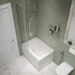 Полка для душа DIWO Смоленск П16101 подвесная, глянцевый хром