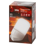 Светильник ЭРА НББ 02-60-002 для бани и сауны керамика/стекло наклонный IP54 E27 max 60Вт белый НПБ400