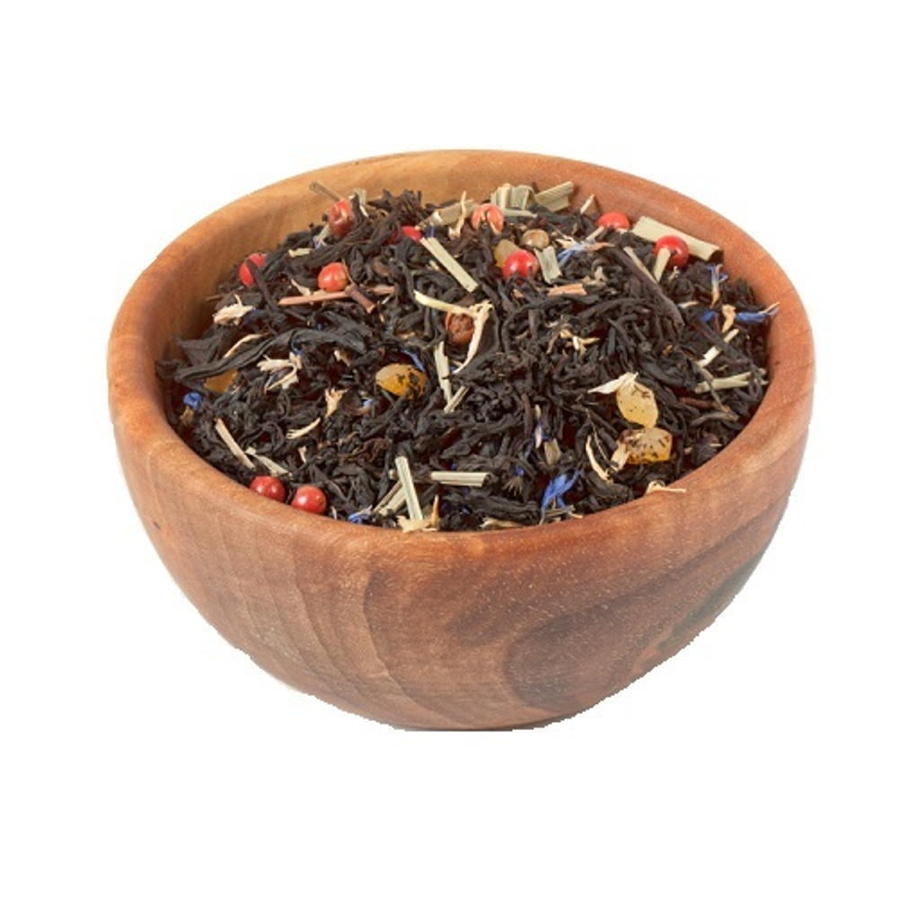 Черный ароматизированный чай Экзотический коктейль 1кг