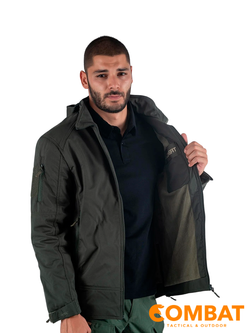 Куртка SoftShell Combat Tactical 305 (HAKİ-305C). Олива