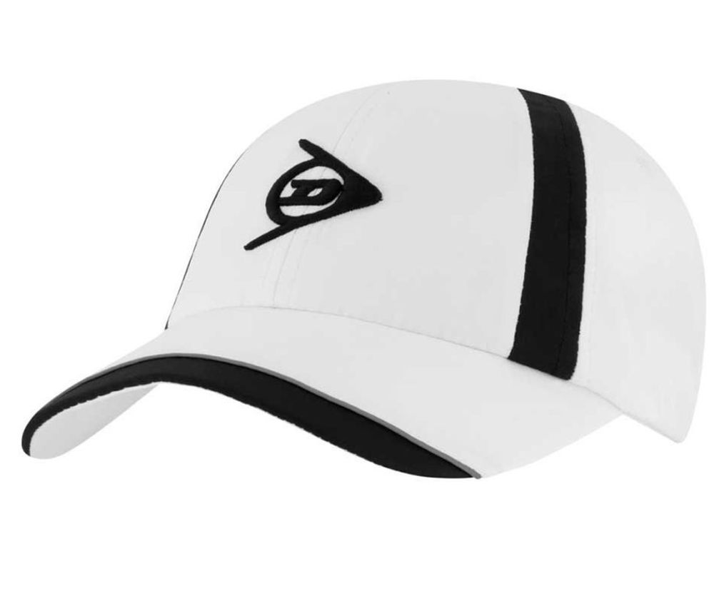 Теннисная кепка Dunlop Tac Performance Cap - white/black