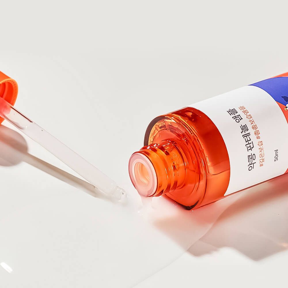 Барьерная ампула с чёрной соей и пантенолом Round Lab Soybean Panthenol Ampoule 50 мл